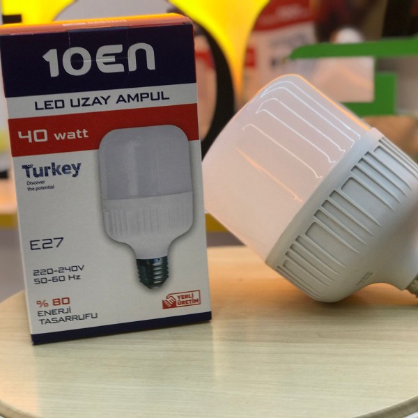 10EN 40W Smd Uzay Led Ampul