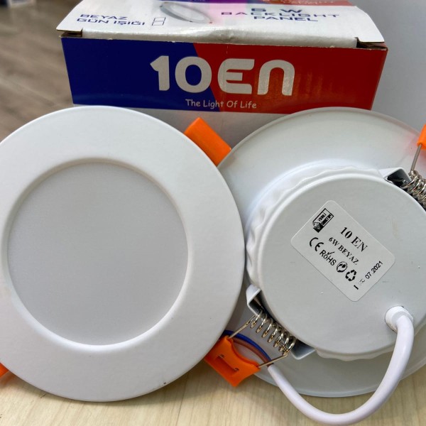 10EN 6W Led Panel Sıva Altı - Yüksek Işık
