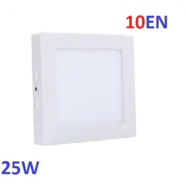 10EN 25W Sıva Üstü Kare Led Panel