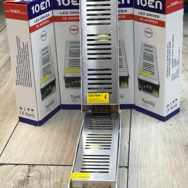 10EN 12V 13 Amper Adaptör-Trafo (Şerit Led Ve Kamera Adaptörü)